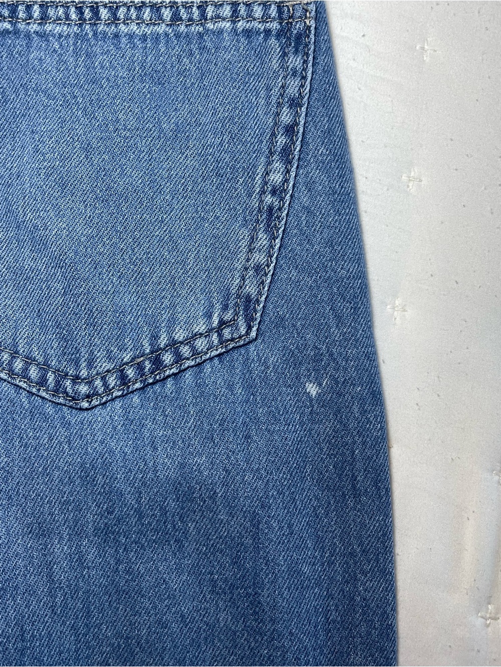 Women's American Original Rewash Wide Leg Jeans
Size 3/26 High Rise Button Fly - Picture 10 of 14